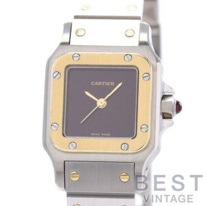 【中古】CARTIER SANTOS CARREE / SANTOS GALBEE SMALL MODEL カルティエ サントス カレ SM / サントス ガルベ SM 46168381 (0902)