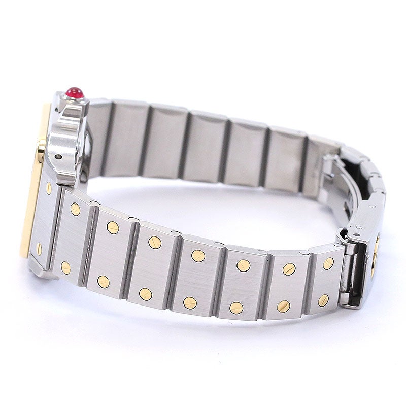 【中古】CARTIER SANTOS CARREE / SANTOS GALBEE SMALL MODEL カルティエ サントス カレ SM / サントス ガルベ SM 46168381 (0902)