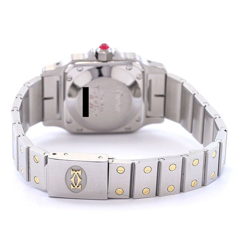 【中古】CARTIER SANTOS CARREE / SANTOS GALBEE SMALL MODEL カルティエ サントス カレ SM / サントス ガルベ SM 46168381 (0902)