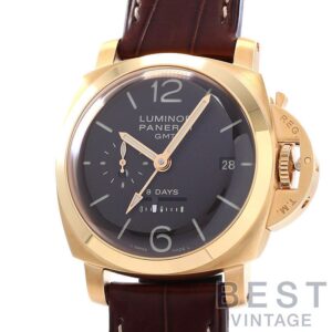 【中古】OFFICINE PANERAI LUMINOR 1950 8 DAYS GMT ORO ROSA 44MM オフィチーネ・パネライ ルミノール 1950 8デイズ GMT オロ・ローザ 44MM PAM00289