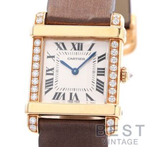 【中古】CARTIER TANK CHINOISE SMALL MODEL カルティエ タンク シノワーズ SM WE300131