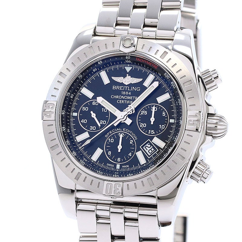 【中古】BREITLING CHRONOMAT JSP JAPAN SPECIAL EDITION ブライトリング クロノマット JSP 日本限定 AB011511/BF70/375A (AB0115111B1A1 / A001B70PA)