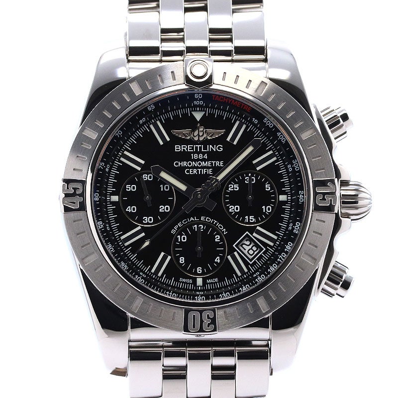 【中古】BREITLING CHRONOMAT JSP JAPAN SPECIAL EDITION ブライトリング クロノマット JSP 日本限定 AB011511/BF70/375A (AB0115111B1A1 / A001B70PA)