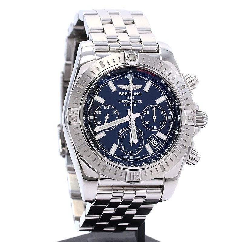 【中古】BREITLING CHRONOMAT JSP JAPAN SPECIAL EDITION ブライトリング クロノマット JSP 日本限定 AB011511/BF70/375A (AB0115111B1A1 / A001B70PA)