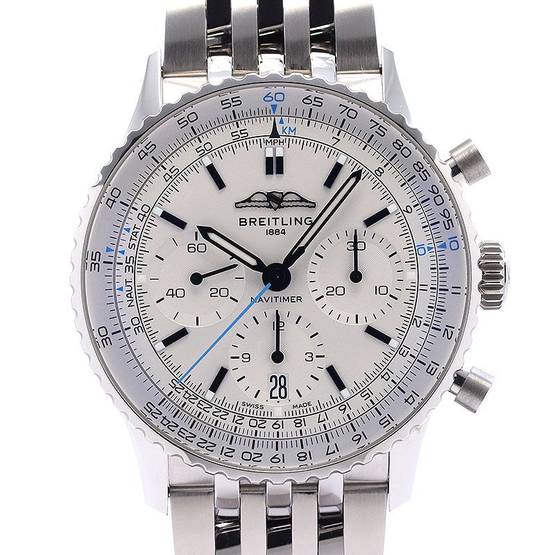 【中古】BREITLING NAVITIMER B01 CHRONOGRAPH 41 ブライトリング ナビタイマー B01 クロノグラフ 41 AB0139A71G1A1