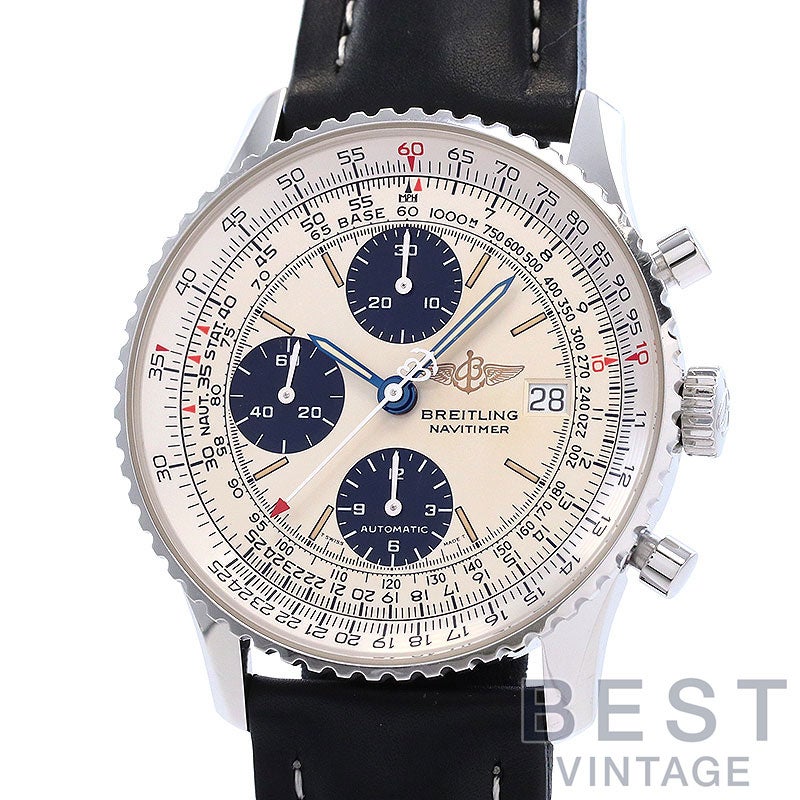 【中古】BREITLING OLD NAVITIMER II ブライトリング オールド・ナビタイマー II A1302212 (A132G00)