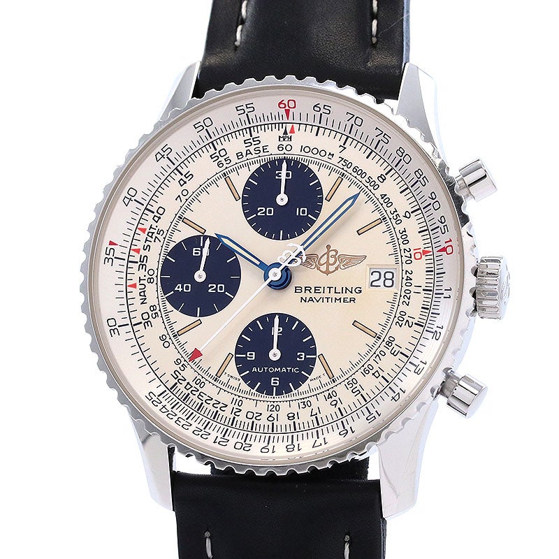 【中古】BREITLING OLD NAVITIMER II ブライトリング オールド・ナビタイマー II A1302212 (A132G00)