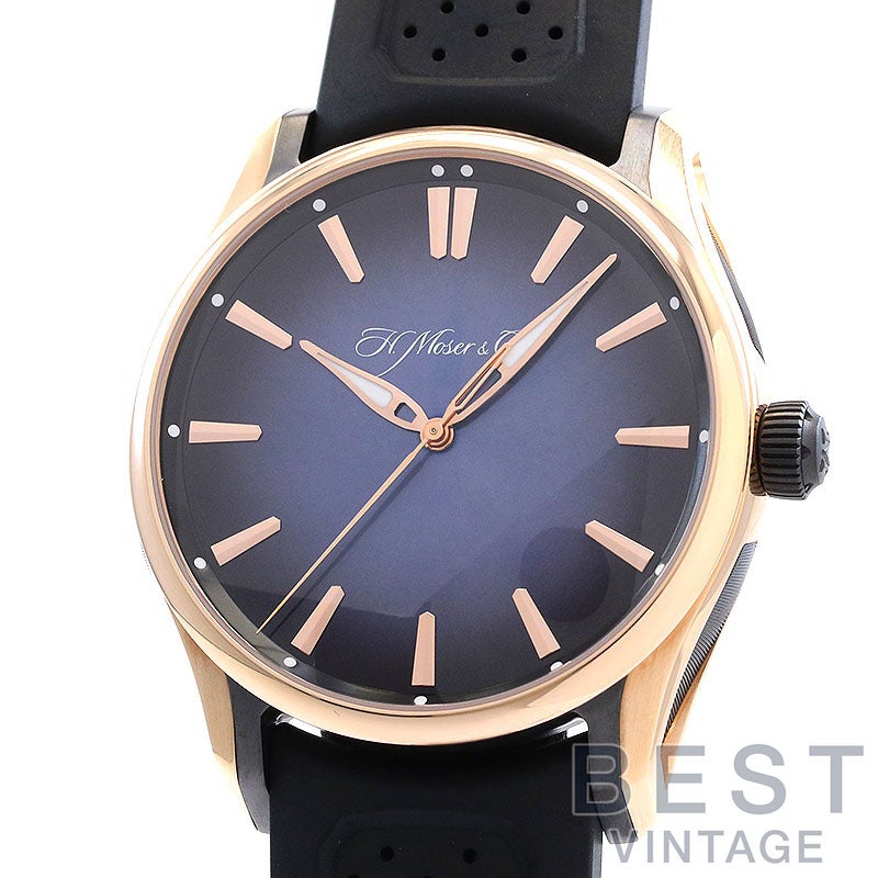 【中古】H.MOSER & CIE PIONEER CENTRE SECONDS H.モーザー パイオニア センターセコンド 3200-0903