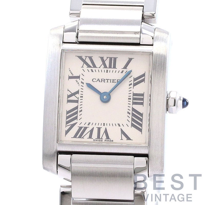 【中古】CARTIER TANK FRANCAISE SMALL MODEL カルティエ タンク フランセーズ SM W51008Q3