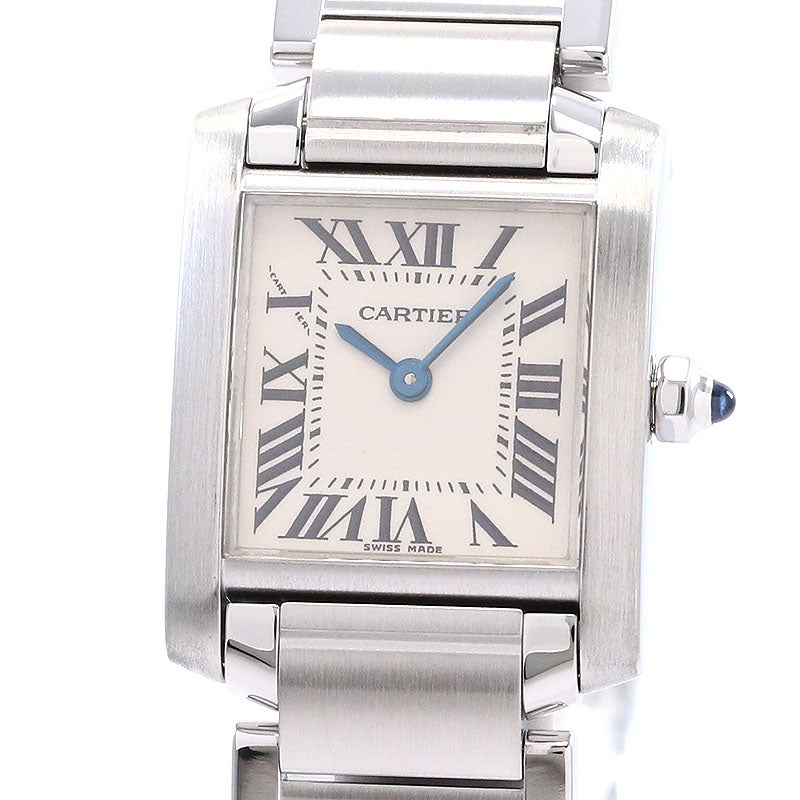 【中古】CARTIER TANK FRANCAISE SMALL MODEL カルティエ タンク フランセーズ SM W51008Q3