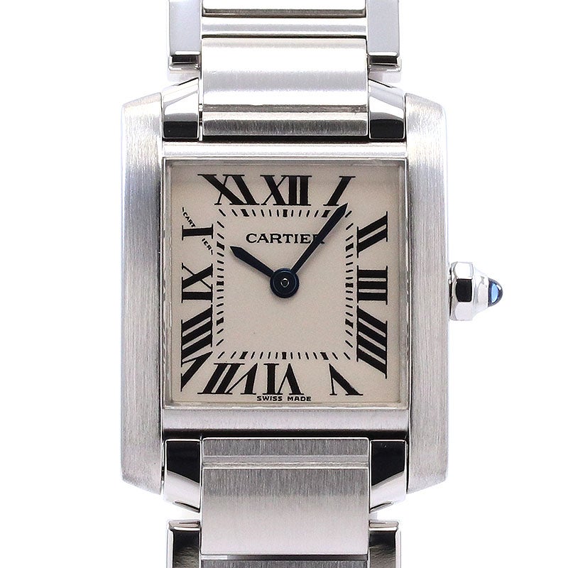 【中古】CARTIER TANK FRANCAISE SMALL MODEL カルティエ タンク フランセーズ SM W51008Q3