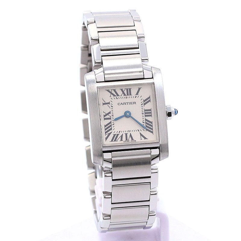 【中古】CARTIER TANK FRANCAISE SMALL MODEL カルティエ タンク フランセーズ SM W51008Q3