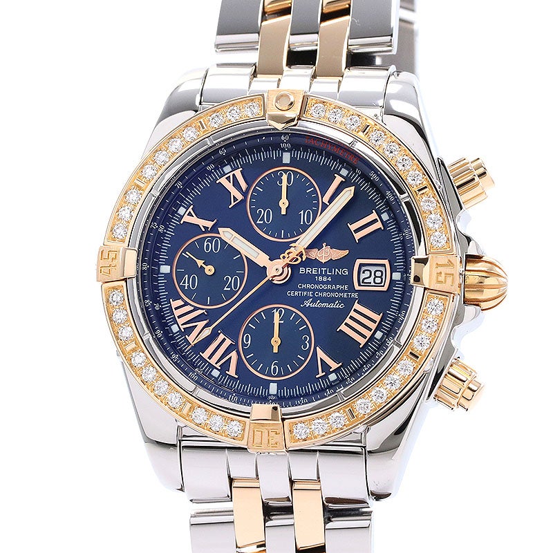 【中古】BREITLING CHRONOMAT EVOLUTION ブライトリング クロノマット エボリューション C1335653/C710/372C (C156C11PAC)