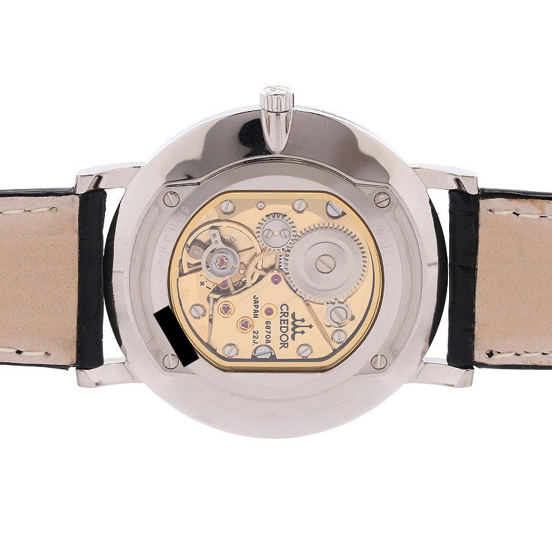 【中古】CREDOR CREDOR SIGNO ULTRA THIN DRESSWATCH セイコー クレドール シグノ U.T.D. GBAQ977 (6870-00B0)