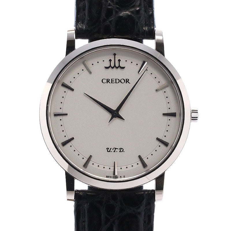 【中古】CREDOR CREDOR SIGNO ULTRA THIN DRESSWATCH セイコー クレドール シグノ U.T.D. GBAQ983 (6870-00B0)
