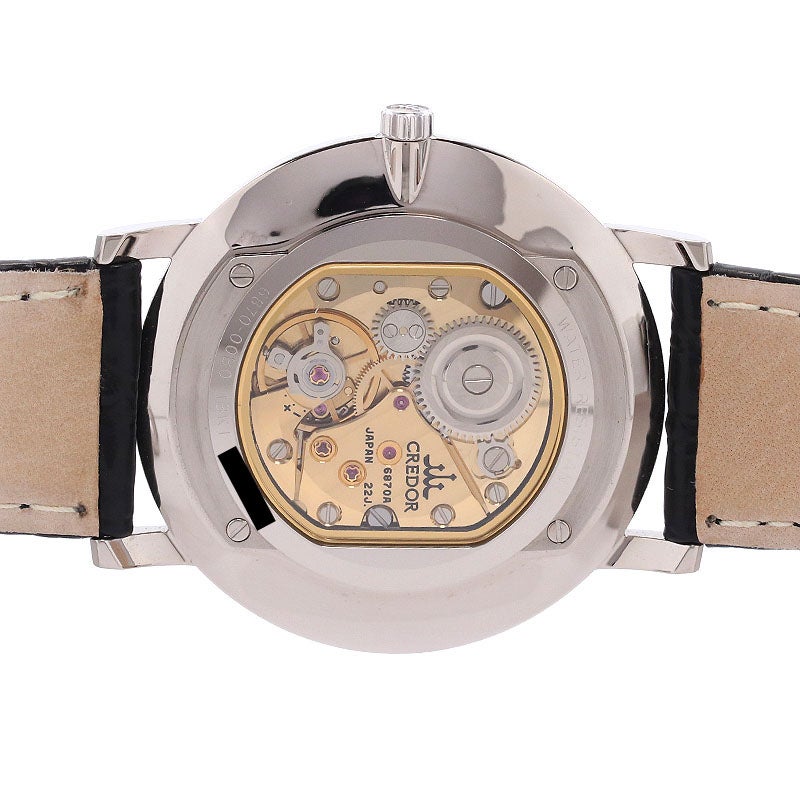 【中古】CREDOR CREDOR SIGNO ULTRA THIN DRESSWATCH セイコー クレドール シグノ U.T.D. GBAQ983 (6870-00B0)