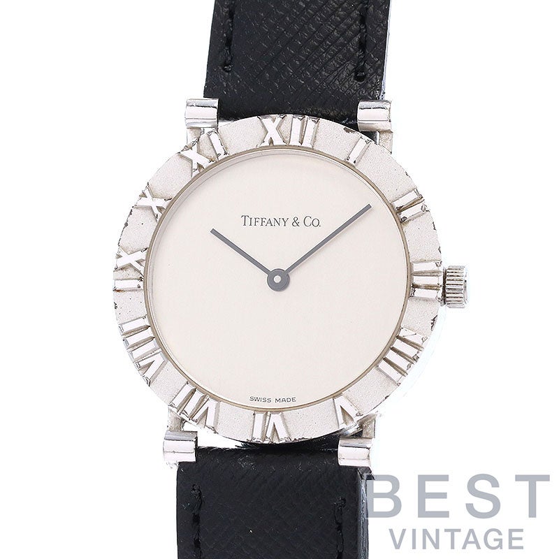【中古】TIFFANY & CO. ATLAS QUARTZ 31MM ティファニー アトラス クォーツ 31MM M0640 (D286753)