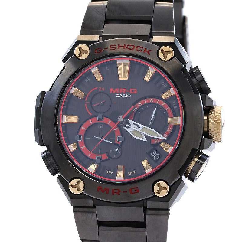 【中古】G-SHOCK G-SHOCK MR-G MRG-B2000 SERIES AKAZONAE カシオ Gショック MR-G MRG-B2000シリーズ 赤備え MRG-B2000B-1A4JR