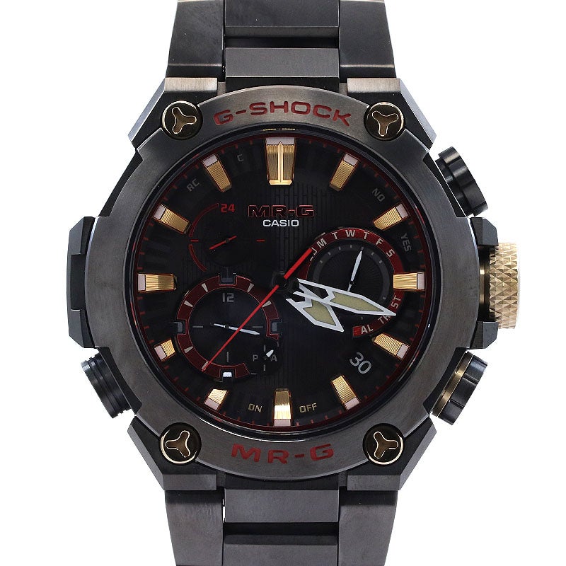 【中古】G-SHOCK G-SHOCK MR-G MRG-B2000 SERIES AKAZONAE カシオ Gショック MR-G MRG-B2000シリーズ 赤備え MRG-B2000B-1A4JR