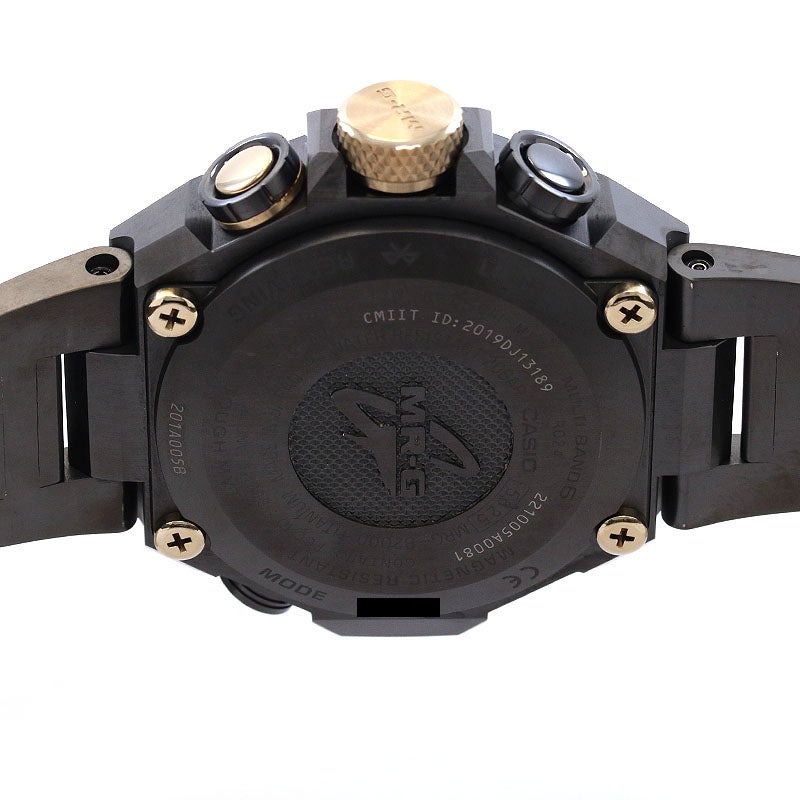【中古】G-SHOCK G-SHOCK MR-G MRG-B2000 SERIES AKAZONAE カシオ Gショック MR-G MRG-B2000シリーズ 赤備え MRG-B2000B-1A4JR