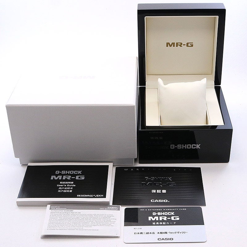 【中古】G-SHOCK G-SHOCK MR-G MRG-B2000 SERIES AKAZONAE カシオ Gショック MR-G MRG-B2000シリーズ 赤備え MRG-B2000B-1A4JR