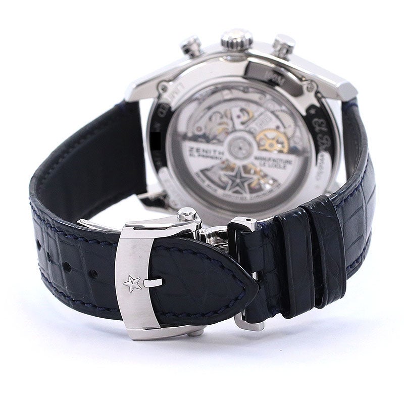 【中古】ZENITH CHRONOMASTER POWER RESERVE TRIBUTE TO CHARLES VERMOT ゼニス クロノマスター パワーリザーブ シャルル・ベルモ 03.2085.4021/51.C700