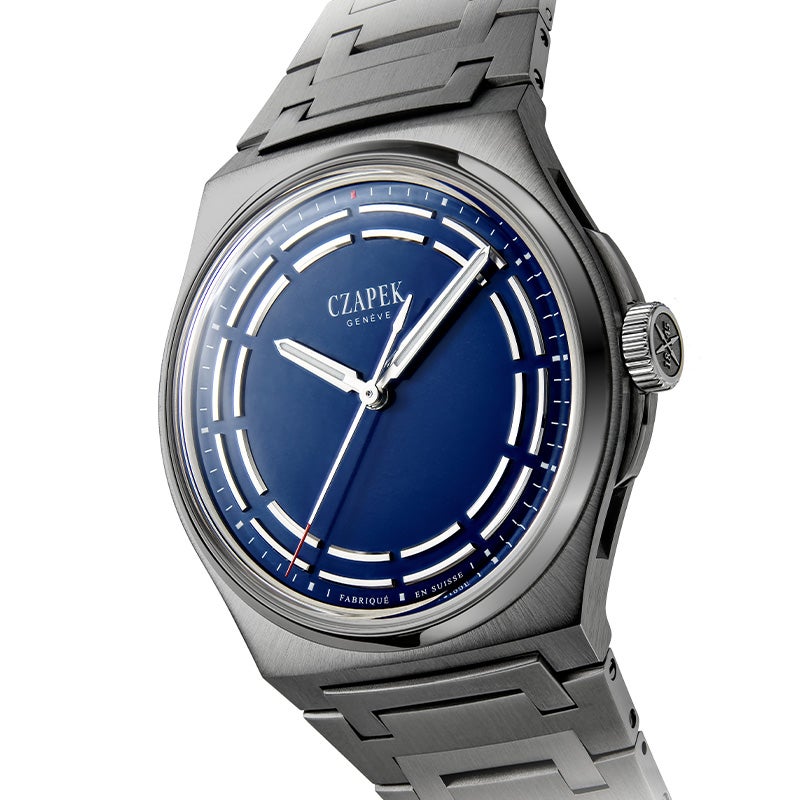CZAPEK Antarctique Titanium Dark Sector Cosmic Blue チャペック アンタークティック・チタニウム ダークセクター コスミックブルー CZANT_TDSCB
