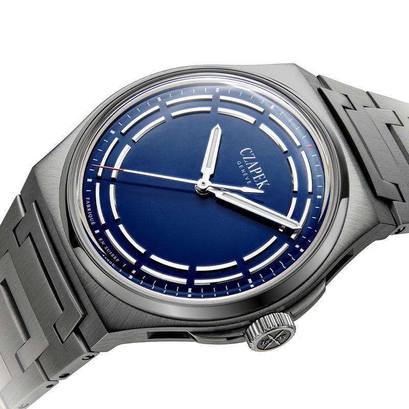CZAPEK Antarctique Titanium Dark Sector Cosmic Blue チャペック アンタークティック・チタニウム ダークセクター コスミックブルー CZANT_TDSCB