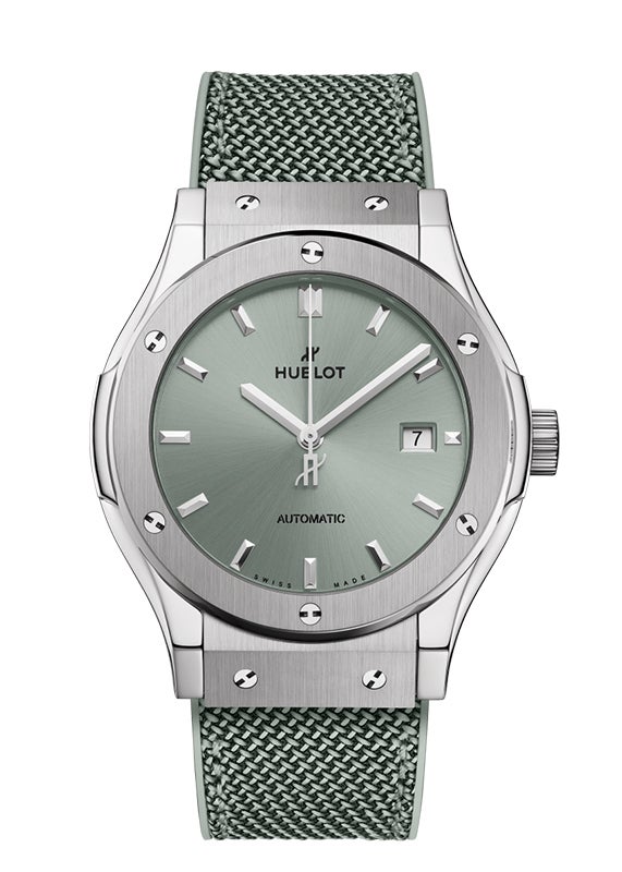 HUBLOT CLASSIC FUSION TITANIUM SAGE GREEN ウブロ クラシック・フュージョン チタニウム セージグリーン 542.NX.891G.NR