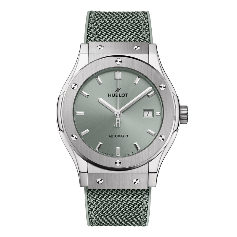HUBLOT CLASSIC FUSION TITANIUM SAGE GREEN ウブロ クラシック・フュージョン チタニウム セージグリーン 542.NX.891G.NR