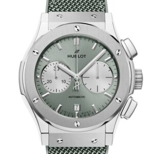 HUBLOT CLASSIC FUSION CHRONOGRAPH TITANIUM SAGE GREEN ウブロ クラシック・フュージョン クロノグラフ チタニウム セージグリーン 521.NX.891G.NR