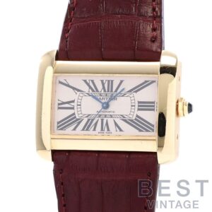 【中古】CARTIER TANK DIVAN LARGE MODEL カルティエ タンク ディヴァン LM W6300856