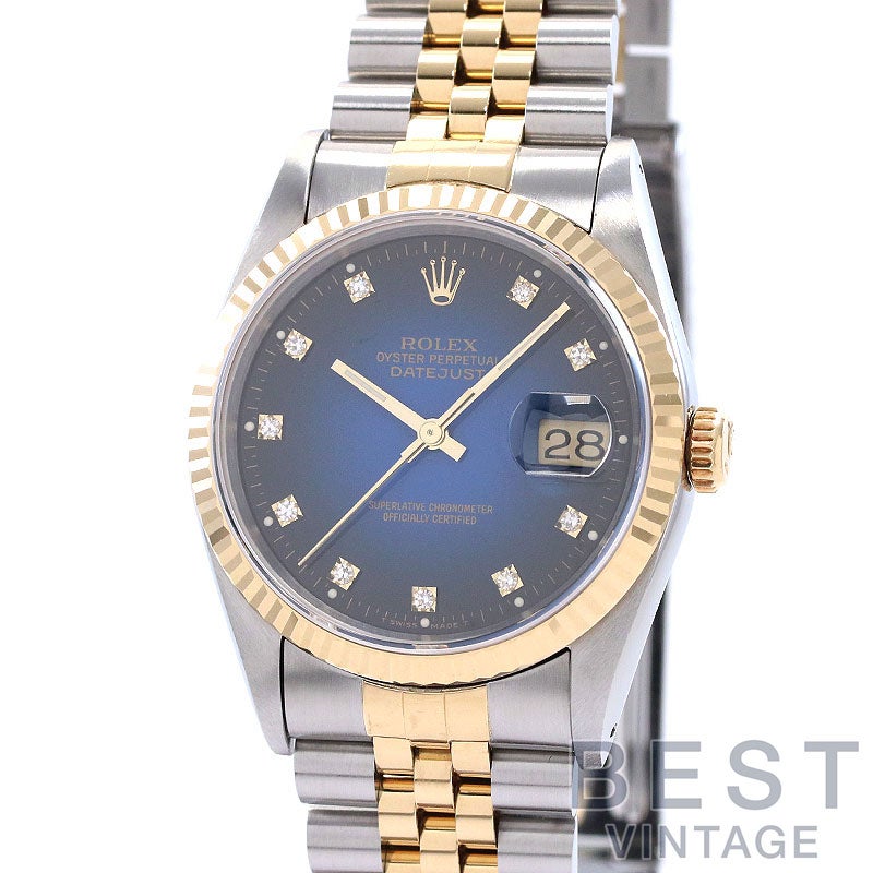 【中古】ROLEX OYSTER PERPETUAL DATEJUST 36 ロレックス オイスターパーペチュアル デイトジャスト 36 16233G