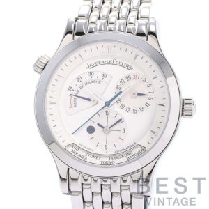 【中古】JAEGER-LECOULTRE MASTER GEOGRAPHIC ジャガー・ルクルト マスター・ジオグラフィーク Q1428420 (142.8.92)