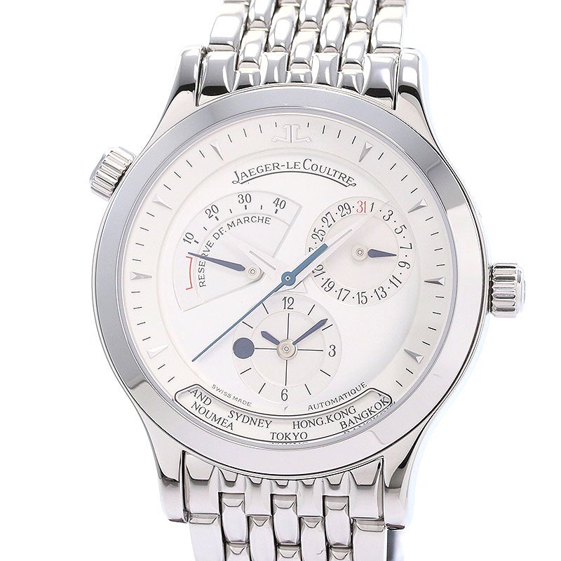 【中古】JAEGER-LECOULTRE MASTER GEOGRAPHIC ジャガー・ルクルト マスター・ジオグラフィーク Q1428420 (142.8.92)