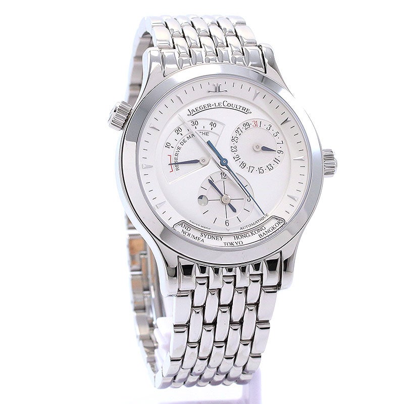 【中古】JAEGER-LECOULTRE MASTER GEOGRAPHIC ジャガー・ルクルト マスター・ジオグラフィーク Q1428420 (142.8.92)
