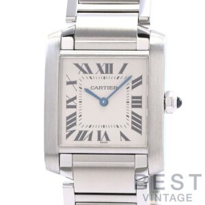 【中古】CARTIER TANK FRANCAISE MEDIUM MODEL カルティエ タンク フランセーズ MM W51003Q3