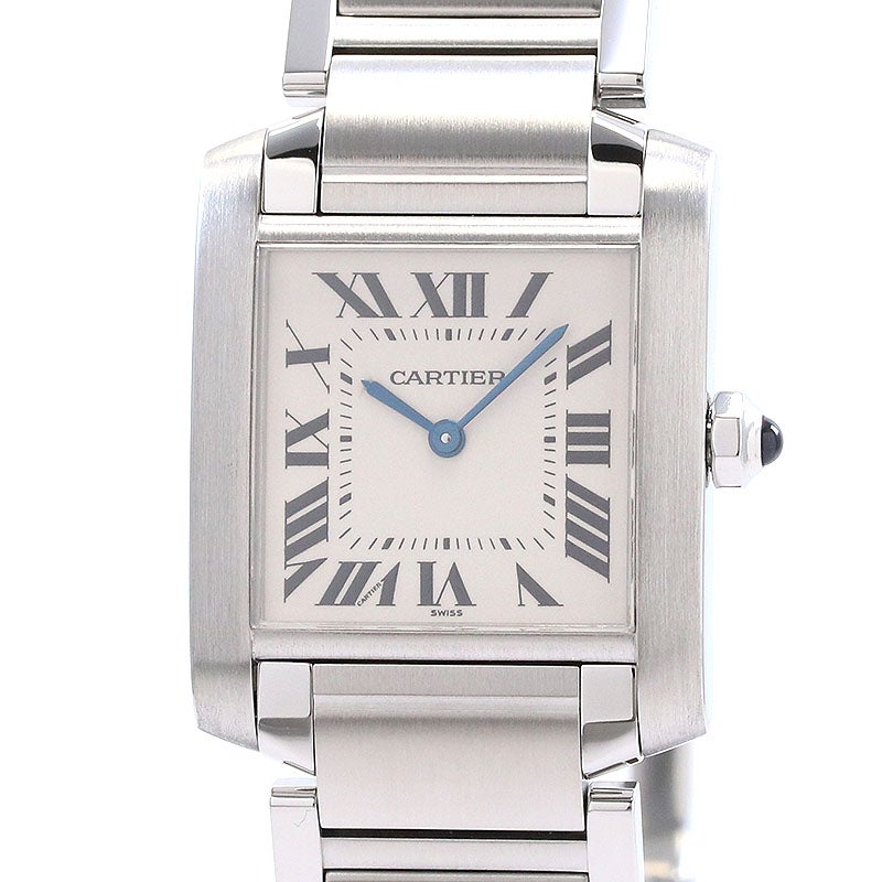 【中古】CARTIER TANK FRANCAISE MEDIUM MODEL カルティエ タンク フランセーズ MM W51003Q3