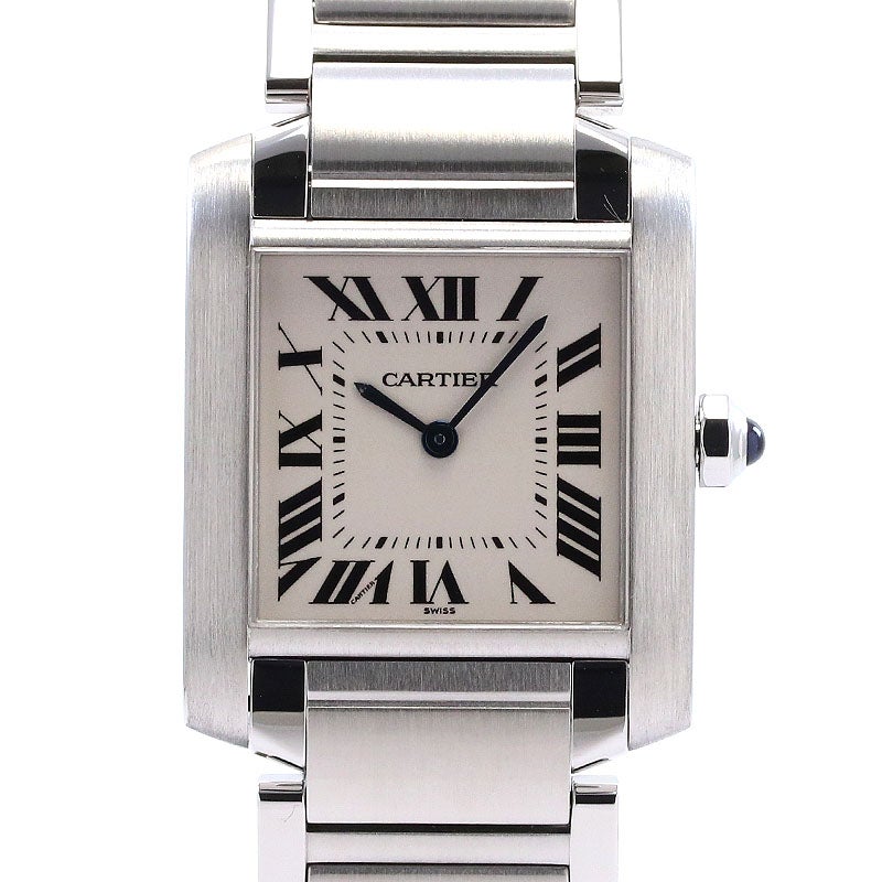 【中古】CARTIER TANK FRANCAISE MEDIUM MODEL カルティエ タンク フランセーズ MM W51003Q3