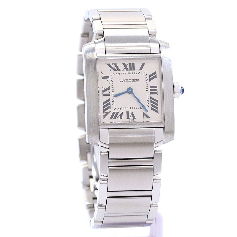 【中古】CARTIER TANK FRANCAISE MEDIUM MODEL カルティエ タンク フランセーズ MM W51003Q3