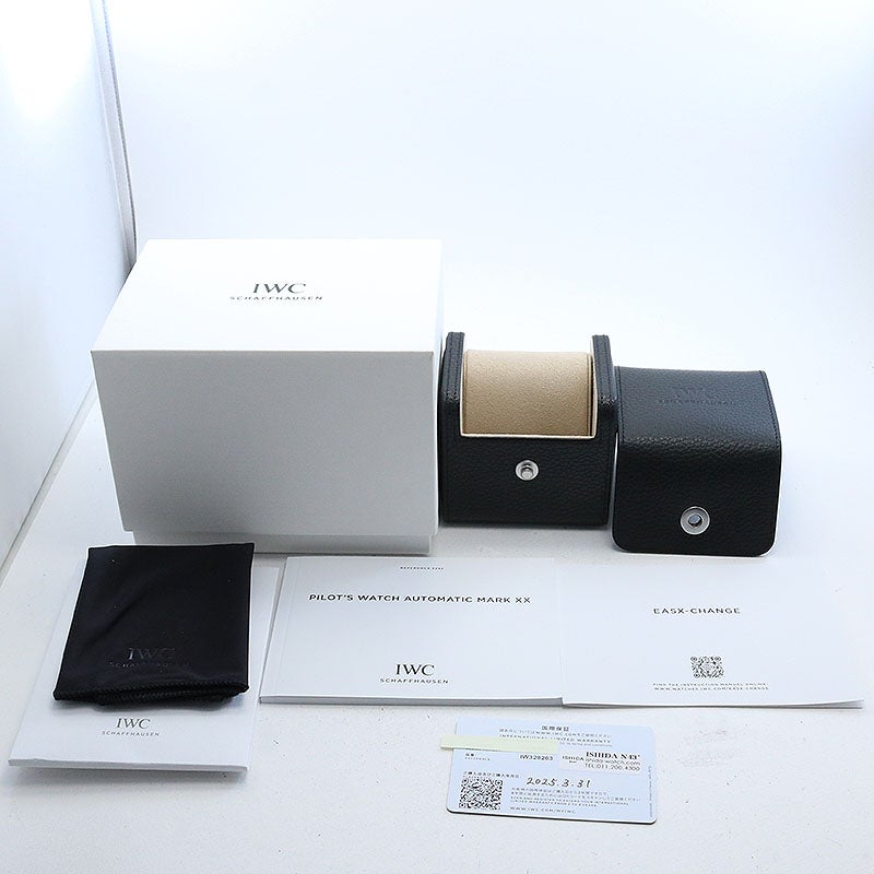 【中古】IWC PILOT’S WATCH MARK XX アイ・ダブリュー・シー パイロット・ウォッチ・マーク XX IW328203