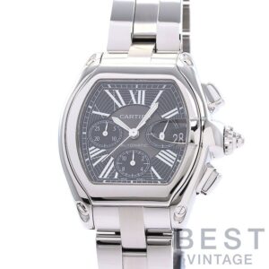 【中古】CARTIER ROADSTER DE CARTIER EXTRA-LARGE MODEL CHRONOGRAPH カルティエ ロードスター ドゥ カルティエ XL クロノグラフ W62020X6