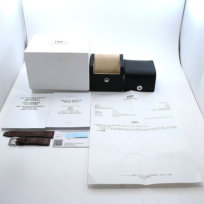 【中古】IWC PILOT’S WATCH MARK XVIII EDITION LE PETIT PRINCE アイ・ダブリュー・シー パイロット・ウォッチ・マーク XVIII プティ・プランス IW327010 (IW327016)