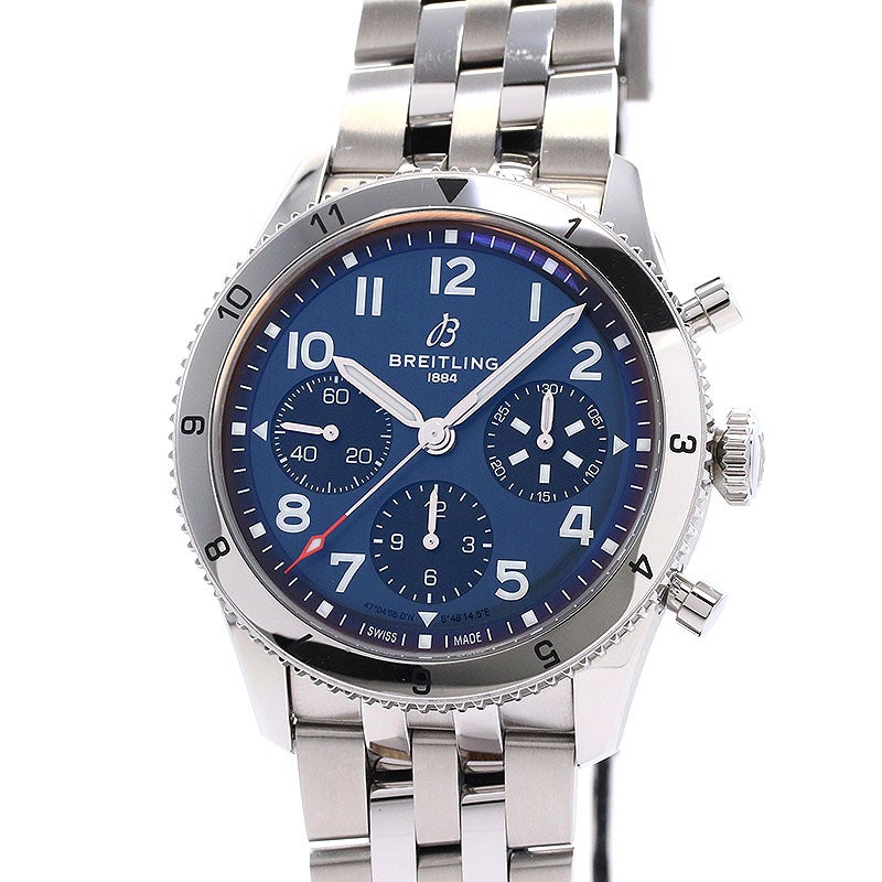 【中古】BREITLING CLASSIC AVI CHRONOGRAPH 42 YOSHI MUROYA LIMITED EDITION ブライトリング クラシック アヴィ クロノグラフ 42 室屋義秀 リミテッドエディション A233804A1C1A1
