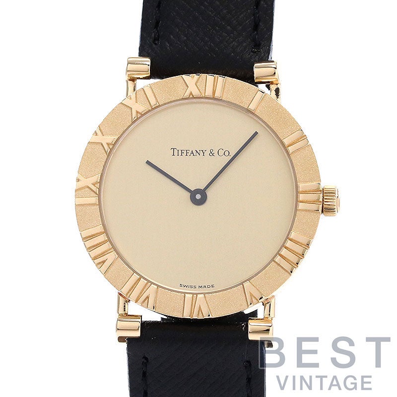 【中古】TIFFANY & CO. ATLAS QUARTZ 31MM ティファニー アトラス クォーツ 31MM M0630 (D286753)