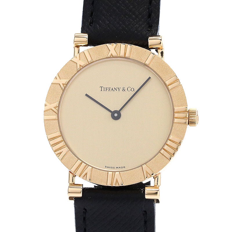 【中古】TIFFANY & CO. ATLAS QUARTZ 31MM ティファニー アトラス クォーツ 31MM M0630 (D286753)