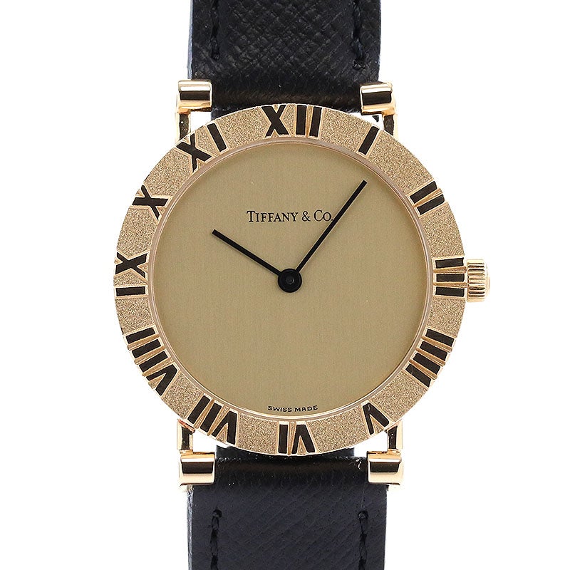 【中古】TIFFANY & CO. ATLAS QUARTZ 31MM ティファニー アトラス クォーツ 31MM M0630 (D286753)