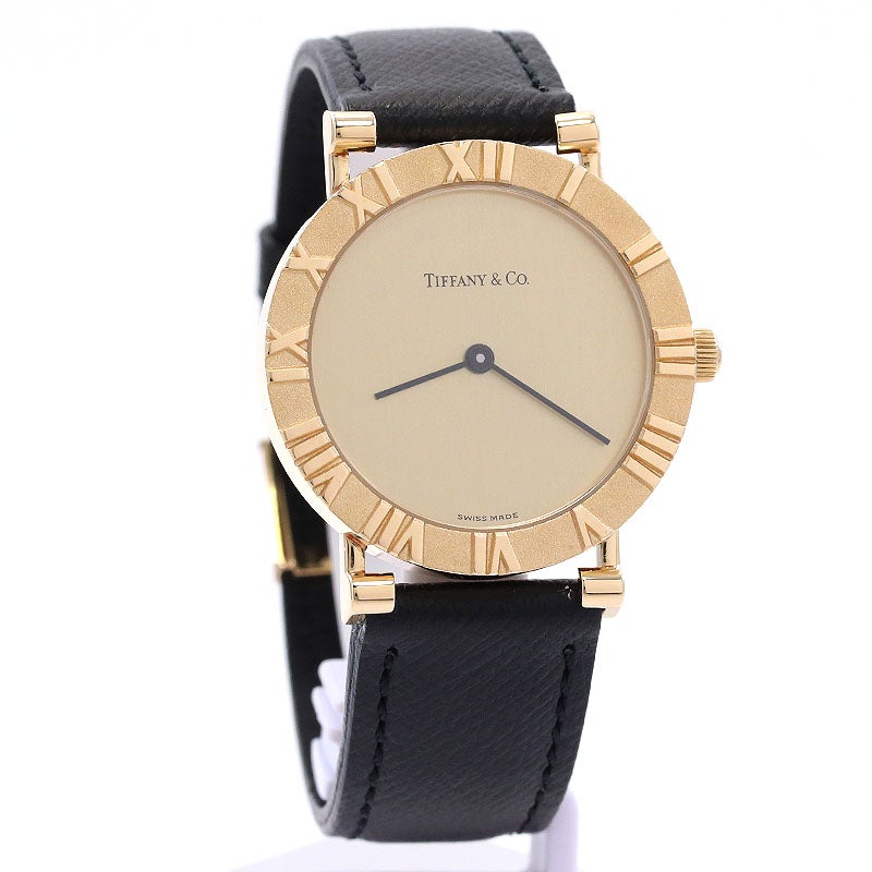 【中古】TIFFANY & CO. ATLAS QUARTZ 31MM ティファニー アトラス クォーツ 31MM M0630 (D286753)