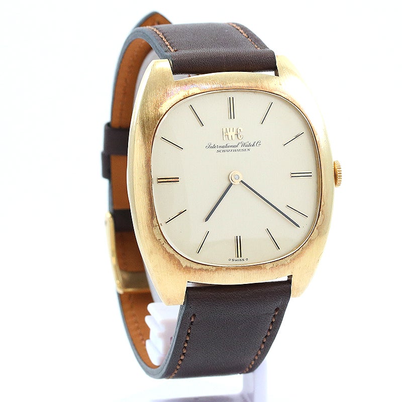 【中古】IWC VINTAGE MECHANICAL TONNEAU SHAPE WATCH アイ・ダブリュー・シー ヴィンテージ メカニカル トノーシェイプウォッチ 2570