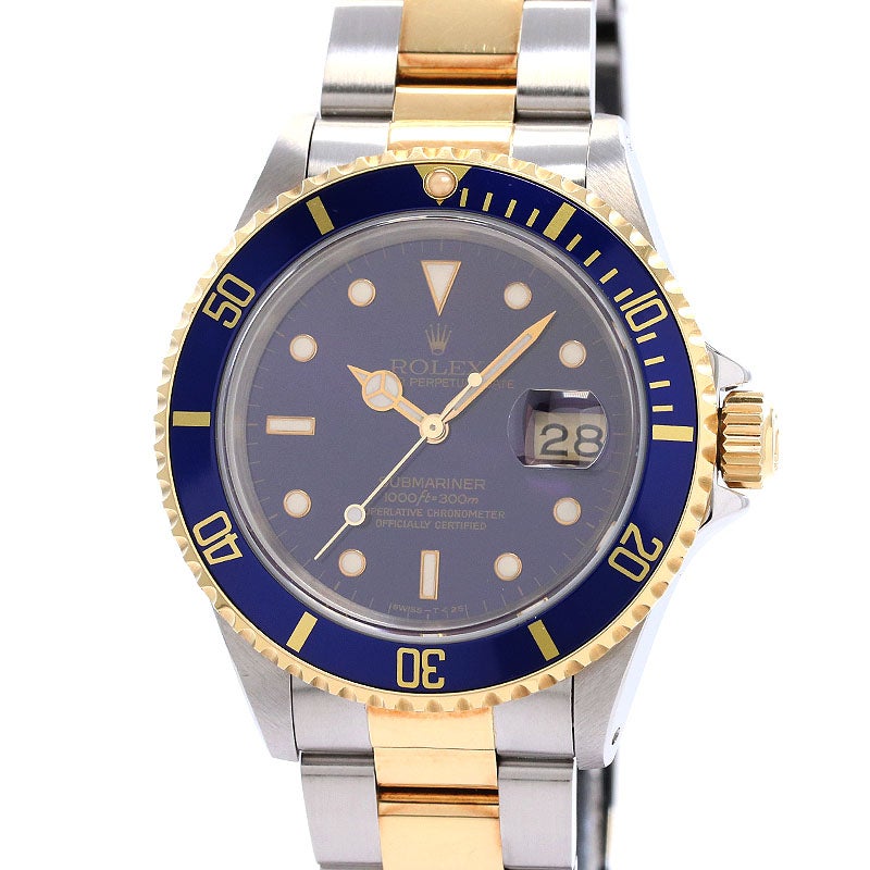 【中古】ROLEX SUBMARINER DATE VIOLET DIAL ロレックス サブマリーナー デイト ヴァイオレットダイヤル 16613